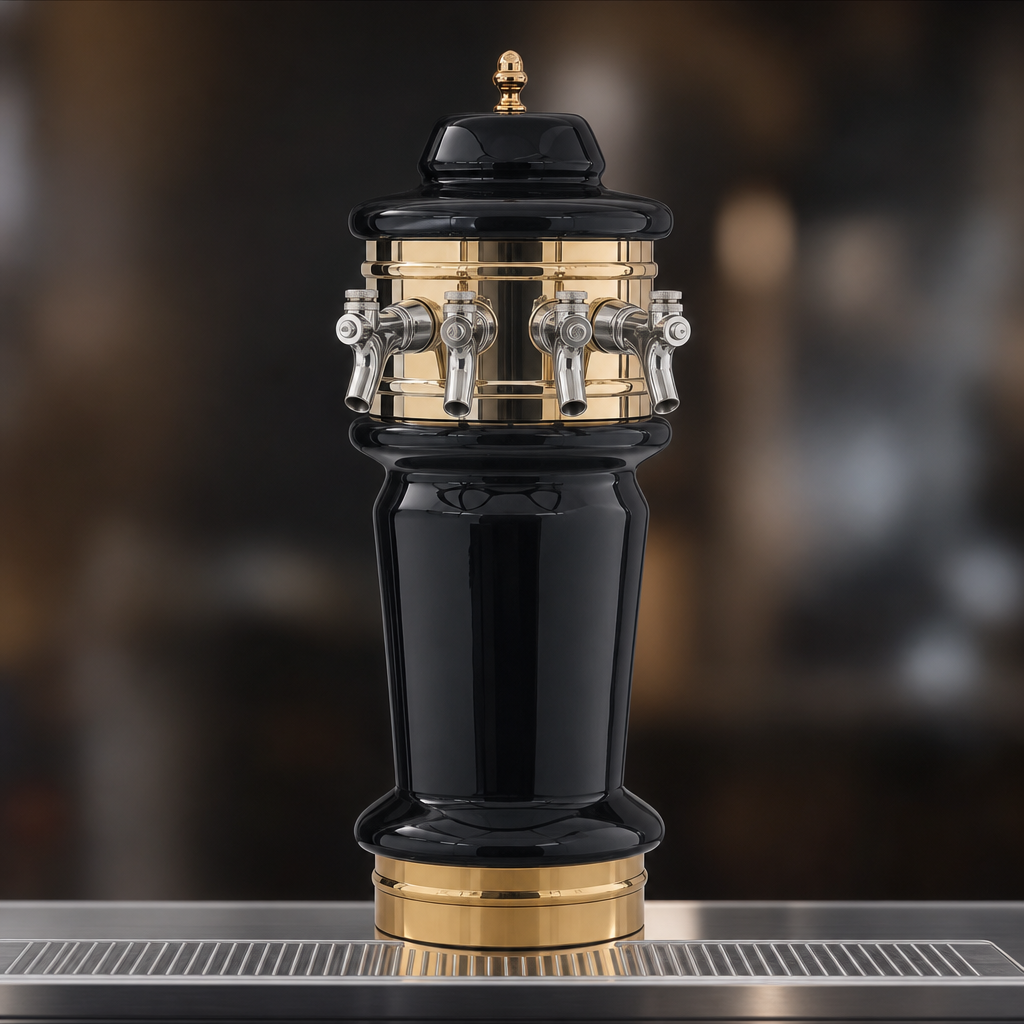 Four-Faucet Tower