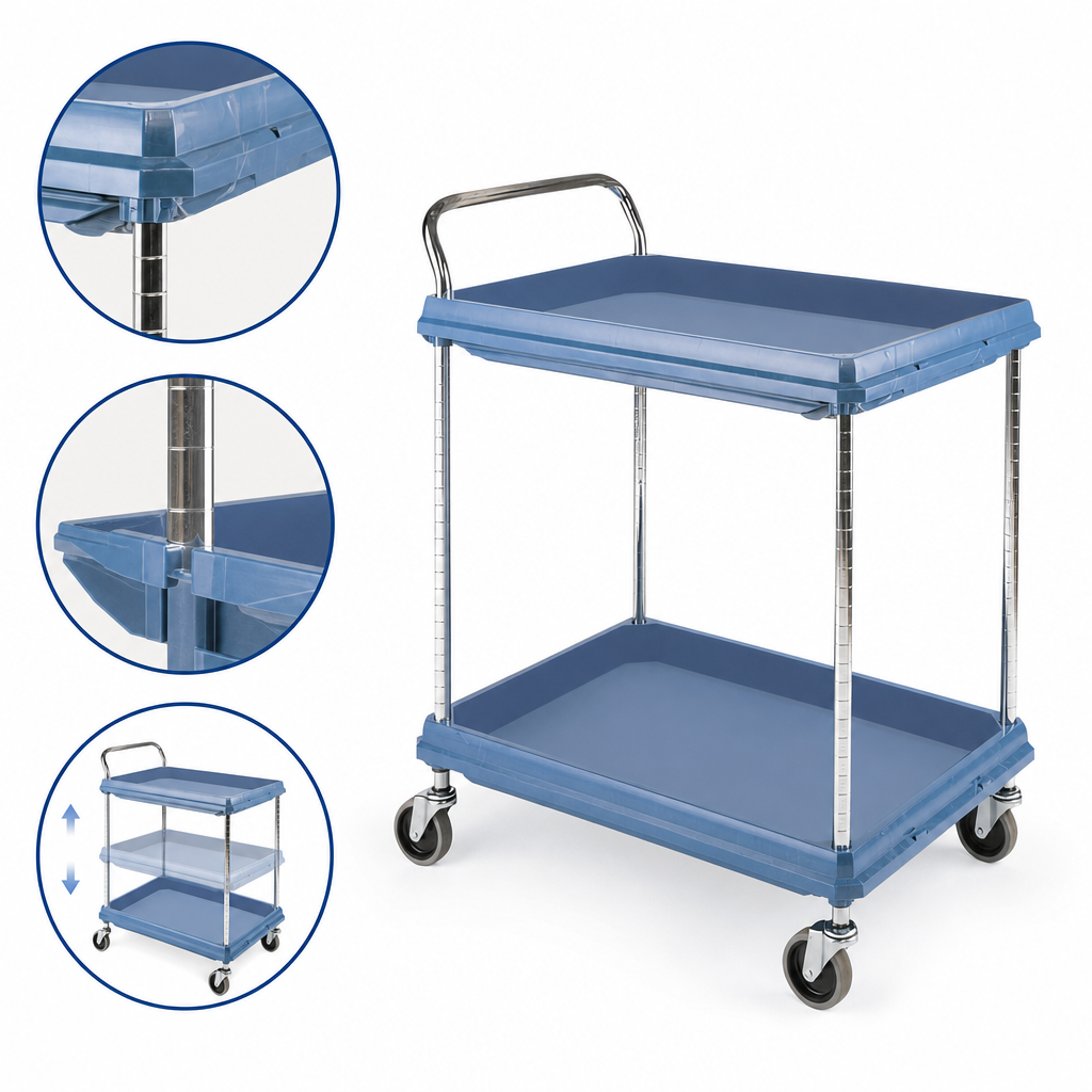 Adjustable Polymer Shelves