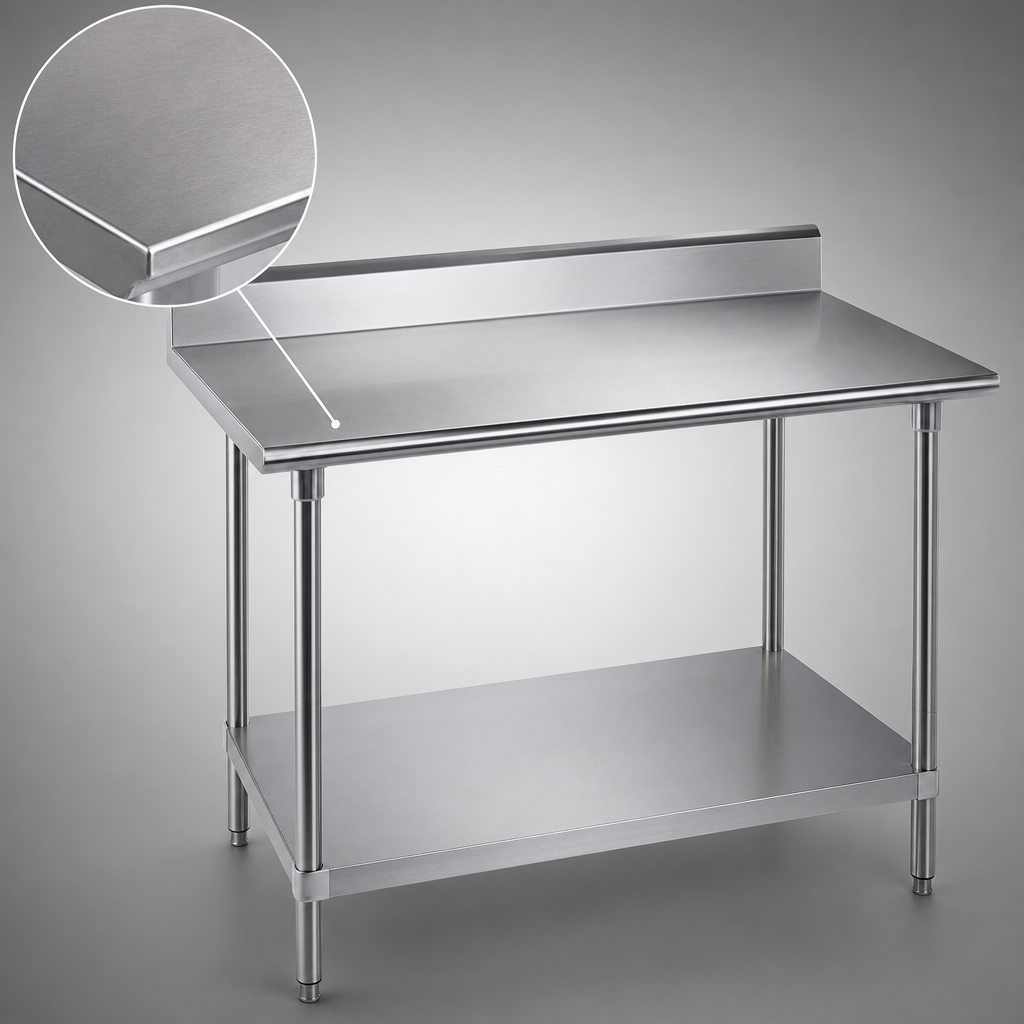 16-Gauge 430 Stainless Steel Top
