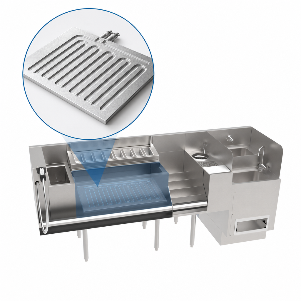 10-Circuit Cold Plate