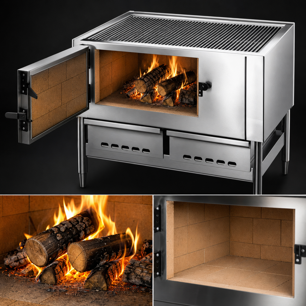 Wood-Burning Chamber
