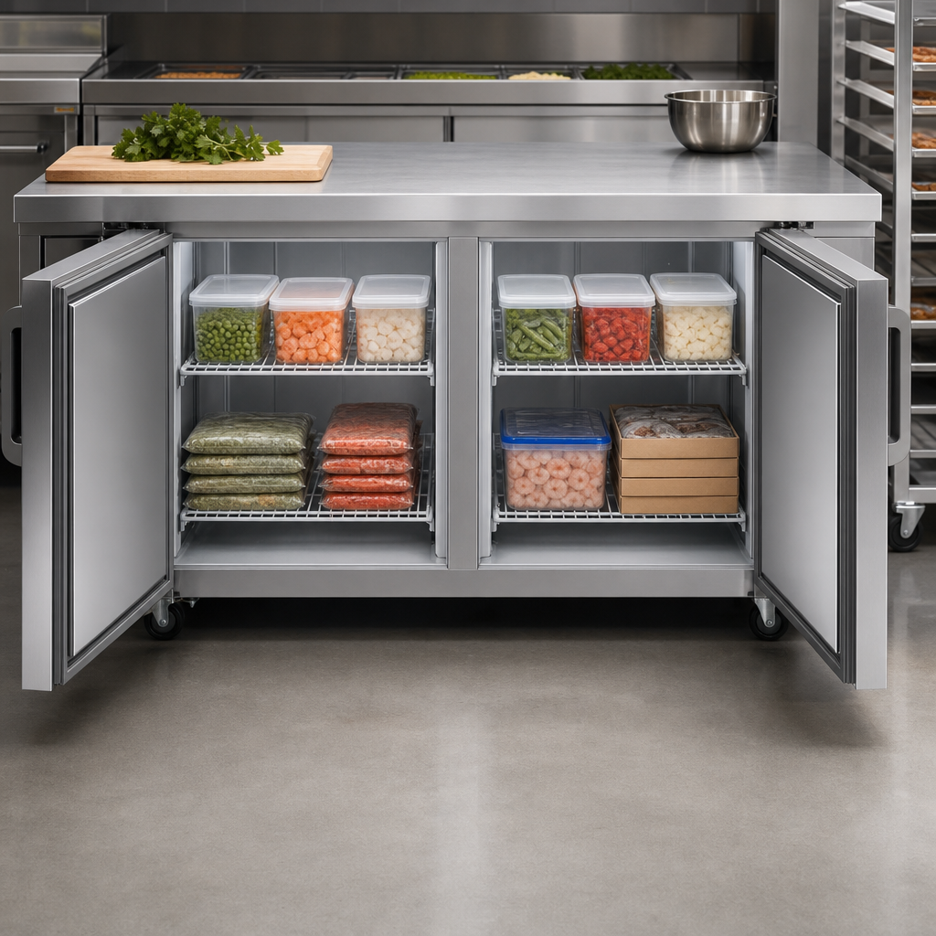 Two-Section Undercounter Design