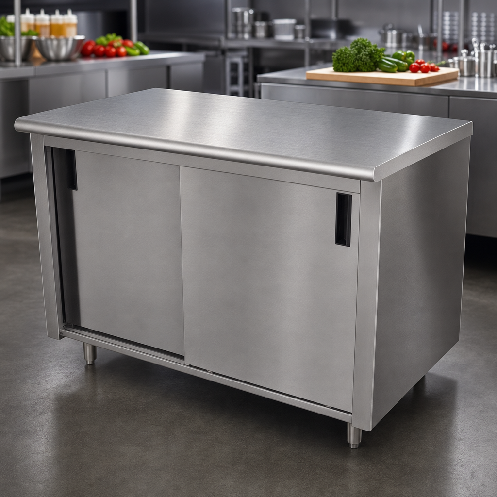 16-Gauge 304 Stainless Steel Top