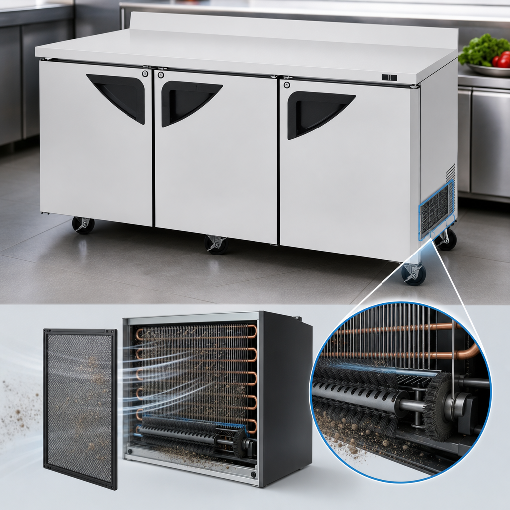 Self-Cleaning Condenser