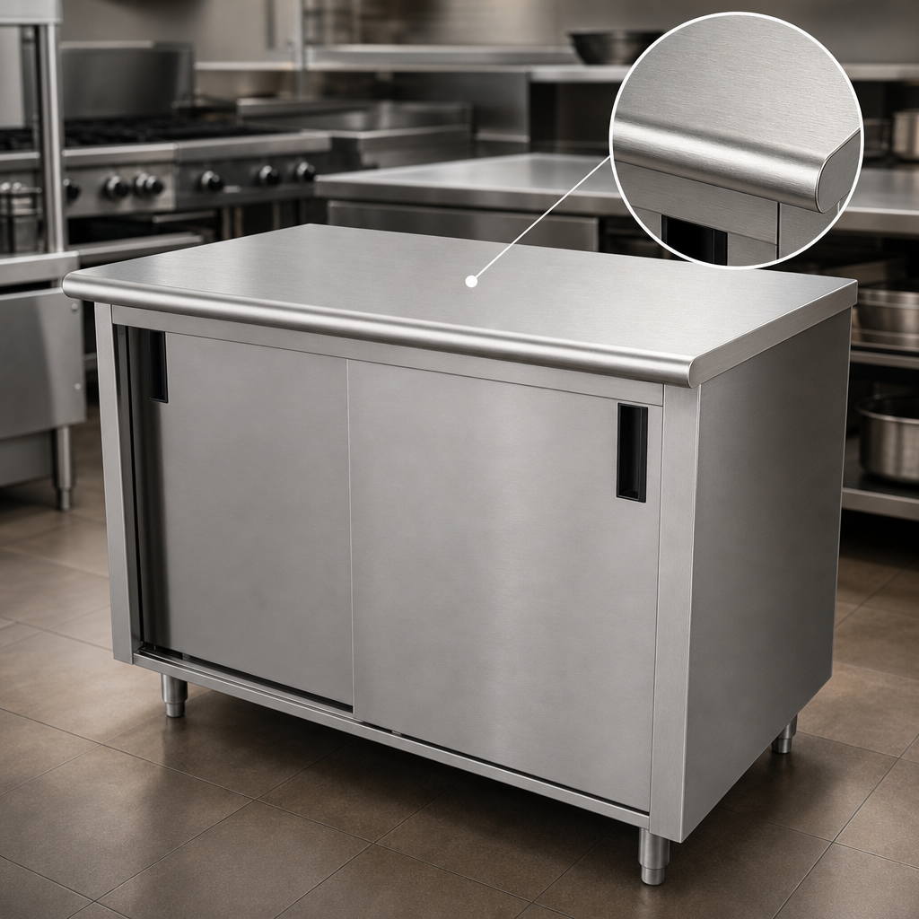 16 Gauge 304 Stainless Steel Top