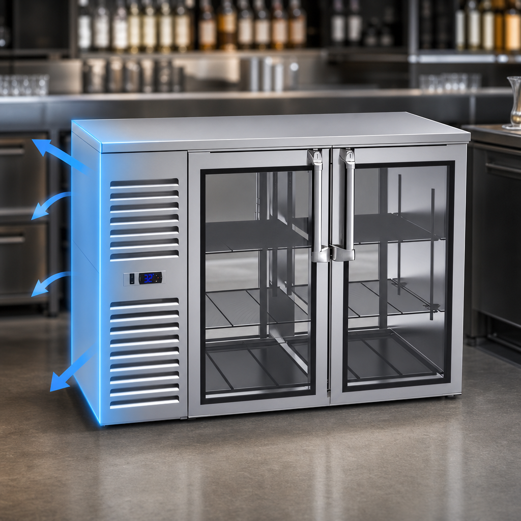 Left-Mounted Self-Contained Refrigeration