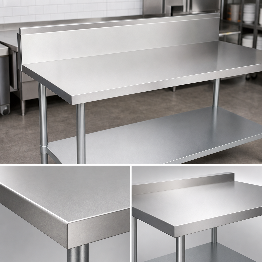 14-Gauge 300 Series Stainless Steel Top