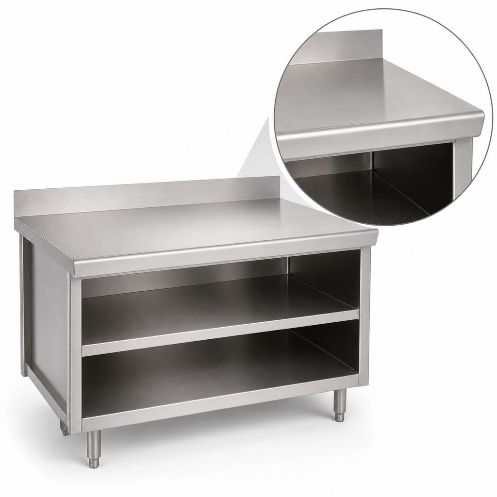 One-Piece 16-Gauge Stainless Top