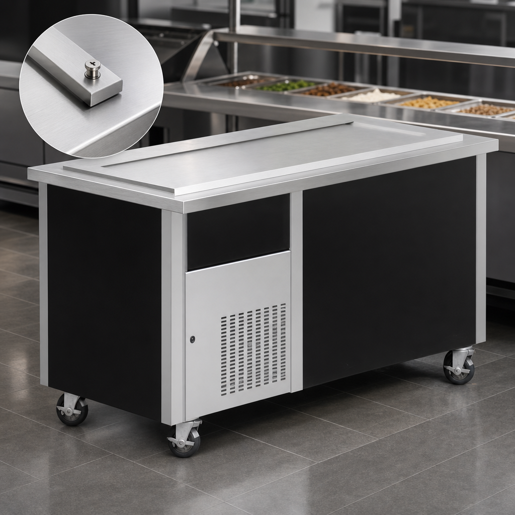 16-Gauge Stainless Steel Top