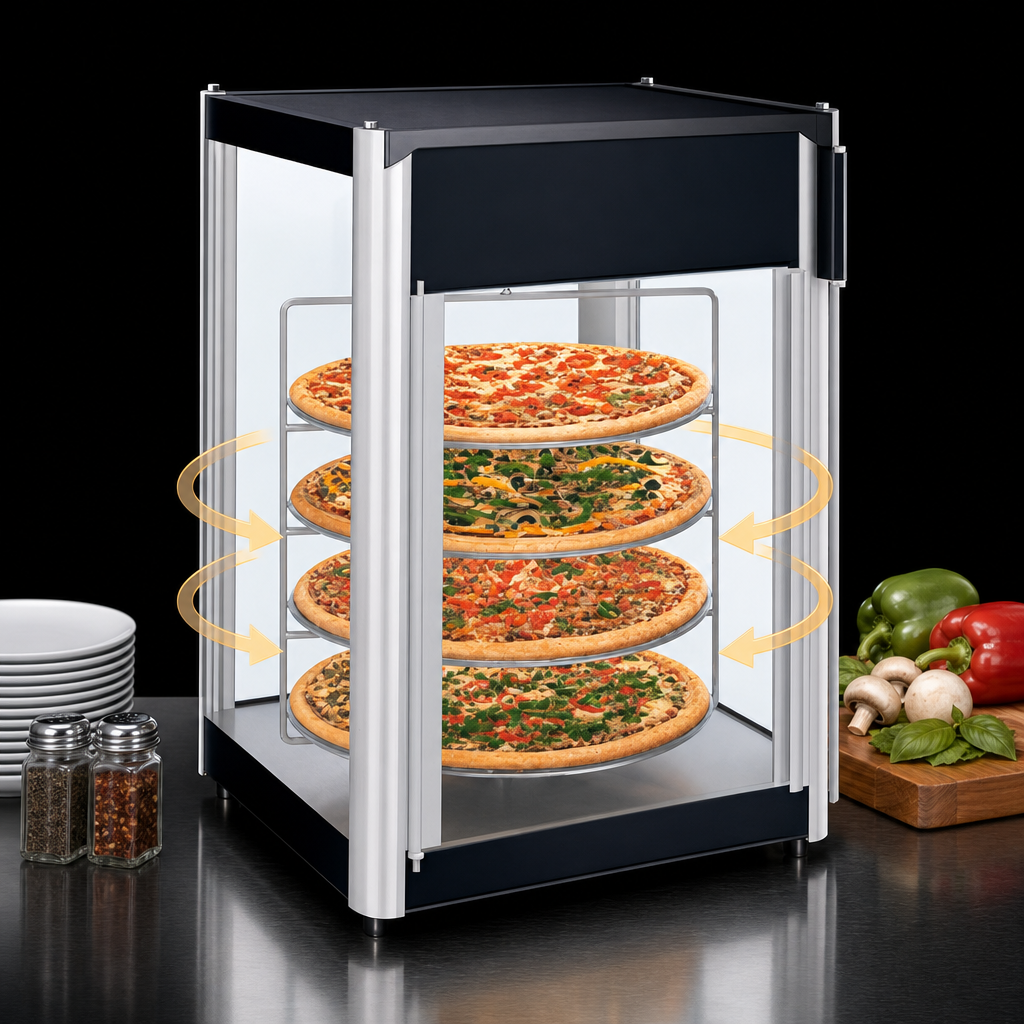 Rotating Four-Tier Rack