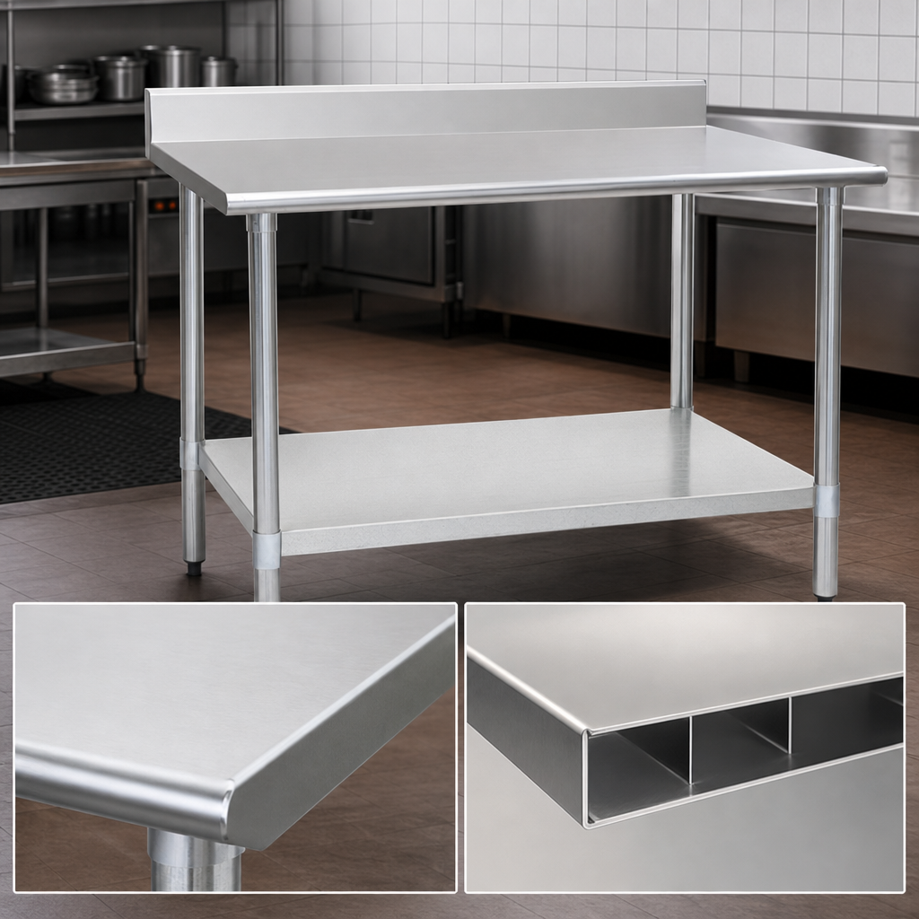14-Gauge 300 Series Stainless Steel Top