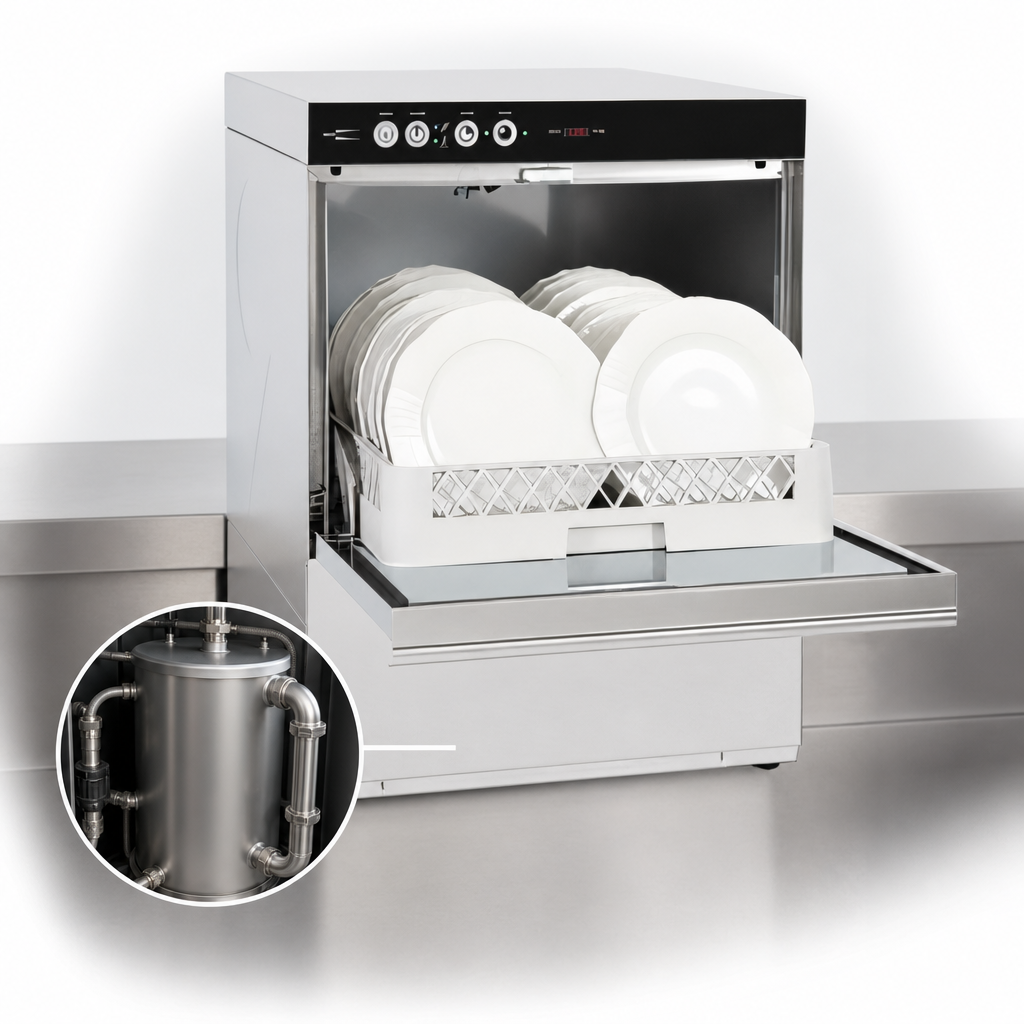 Built-In Rinse Booster
