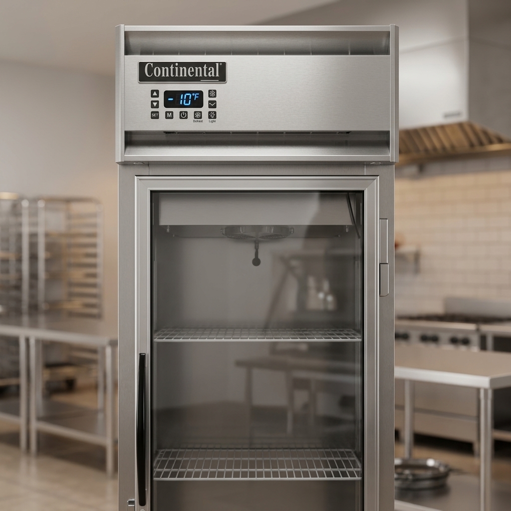 Effortlessly maintain optimal storage conditions with the intuitive electronic control and clear digital display for precise temperature monitoring.