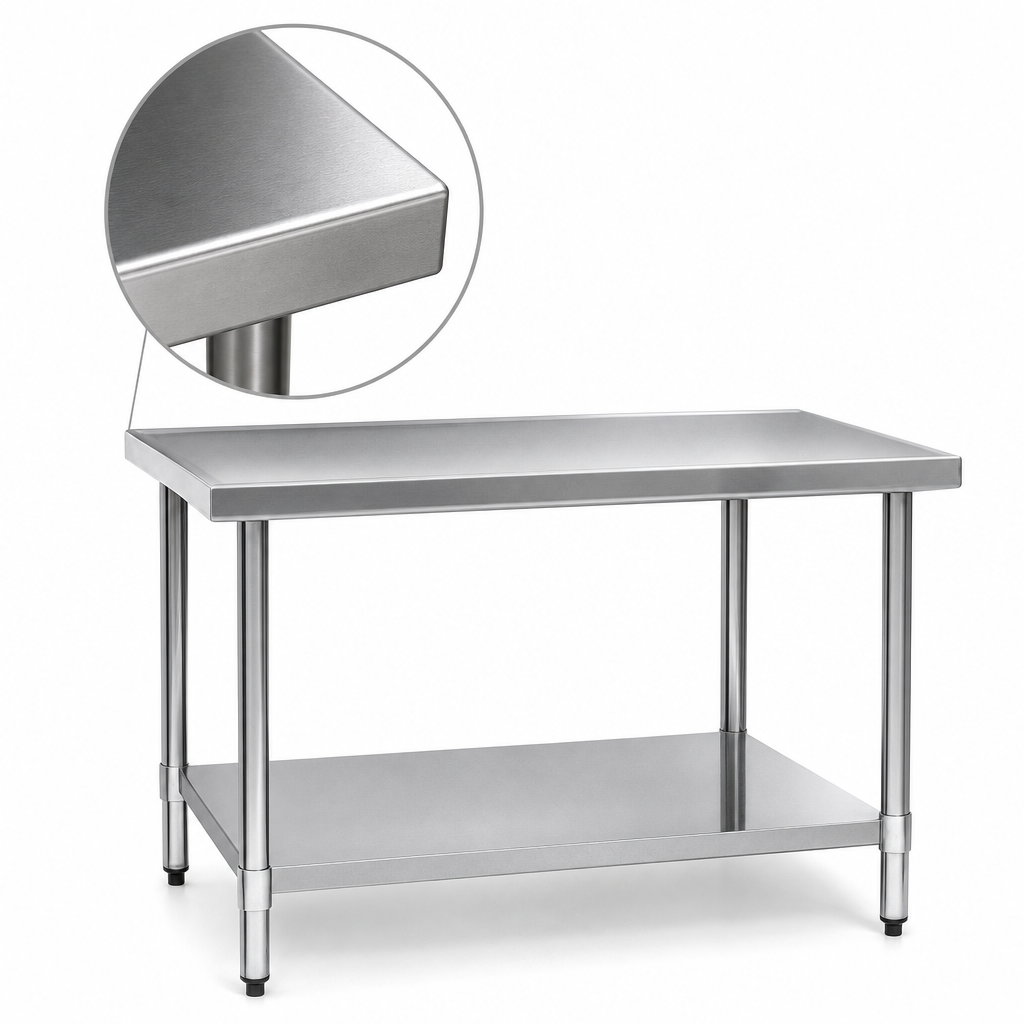 14-Gauge Stainless Steel Top