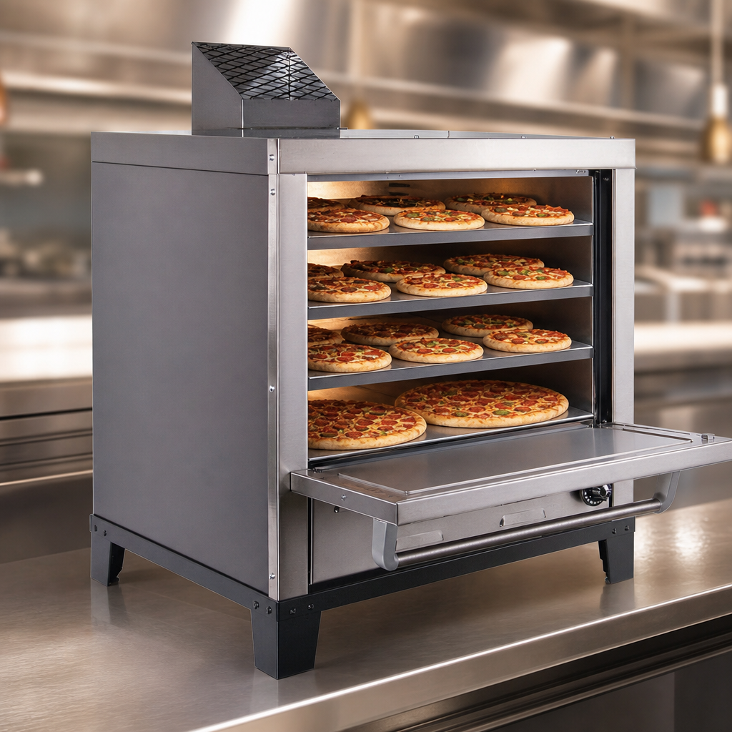 Four-Deck Pizza Capacity
