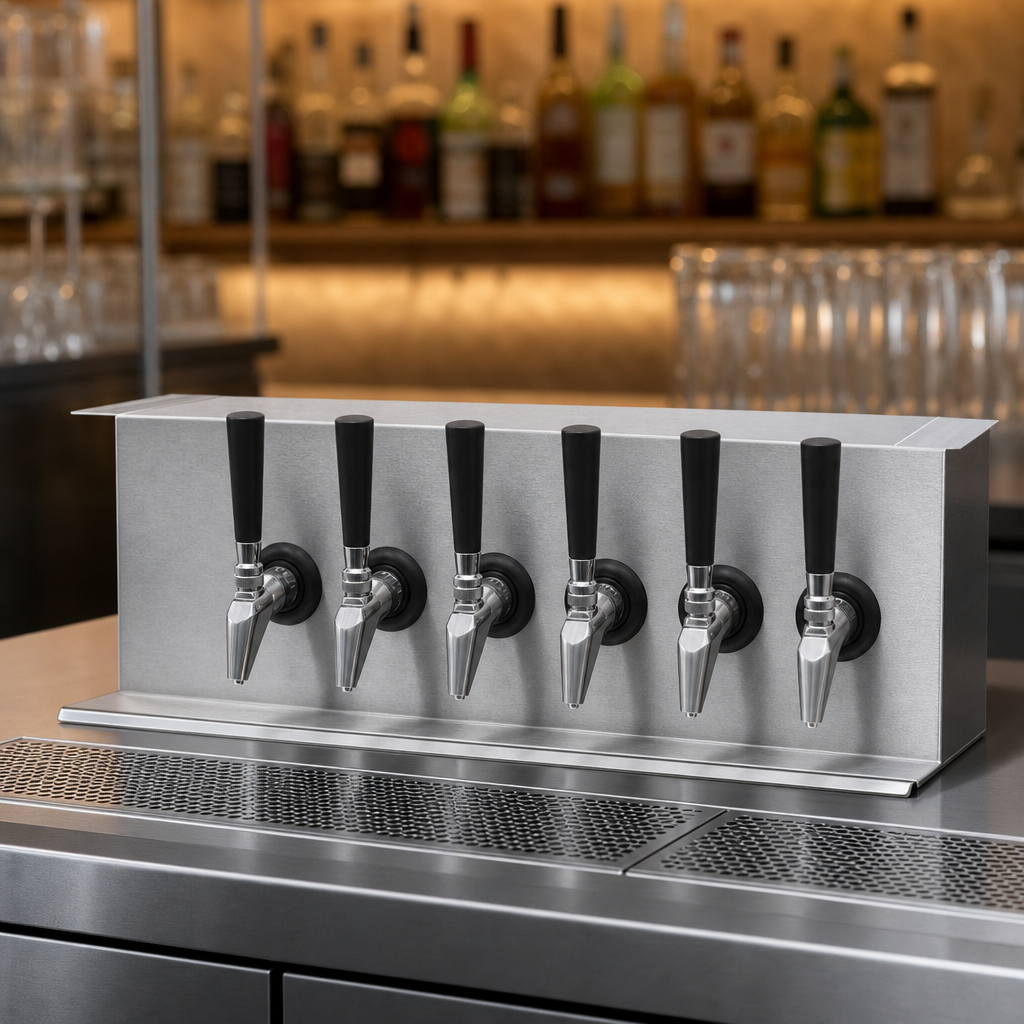 Six-Faucet Capacity