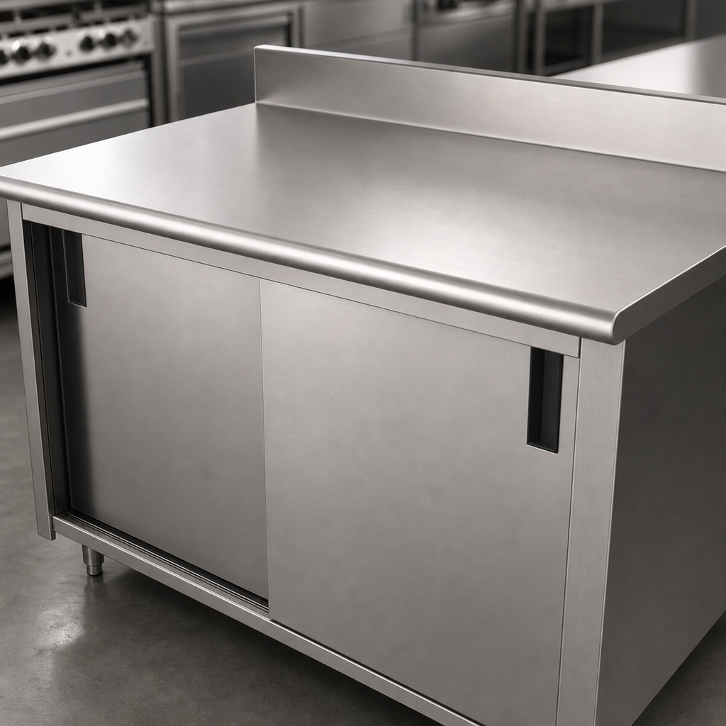 14-Gauge 304 Stainless Steel Top