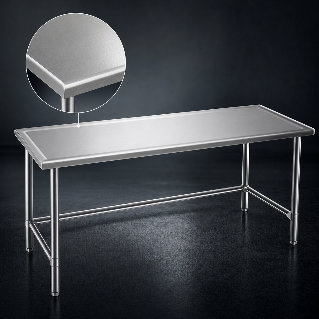 14-Gauge 300-Series Stainless Steel Top
