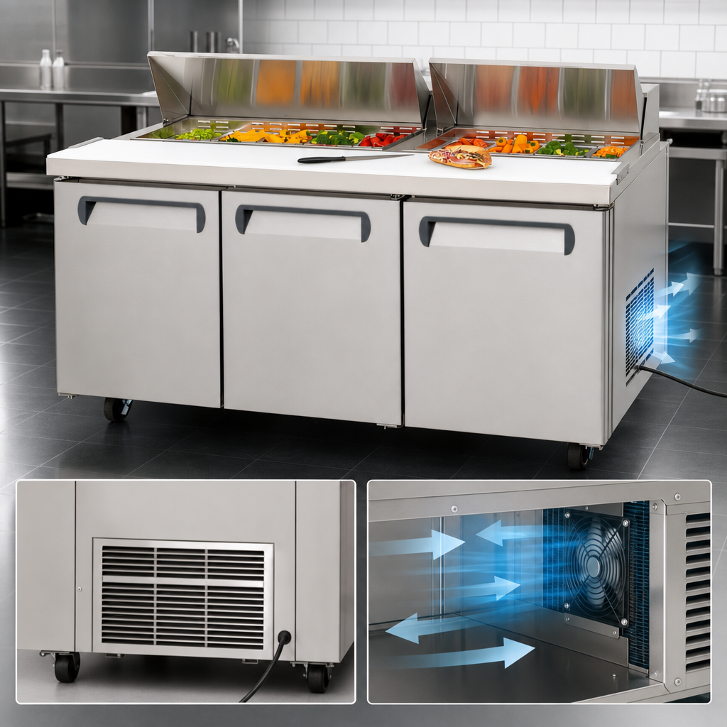 Rear-Mounted Self-Contained Refrigeration