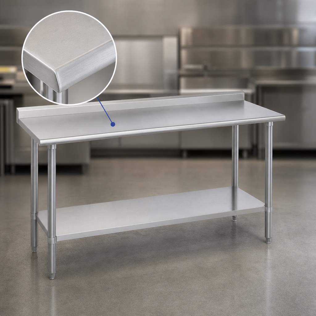 16 Gauge 300 Series Stainless Steel Top
