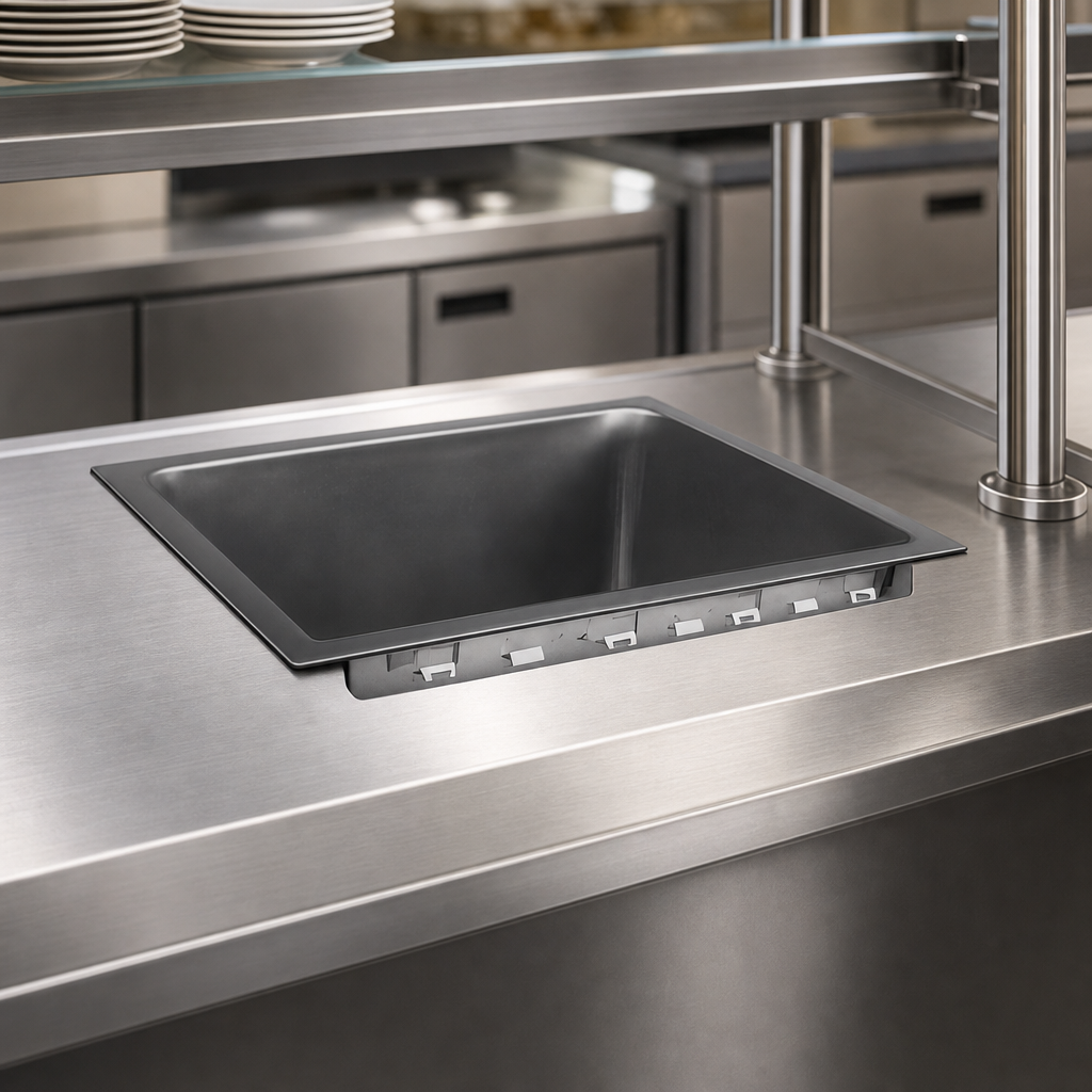 Drop-In, Top-Mount Design