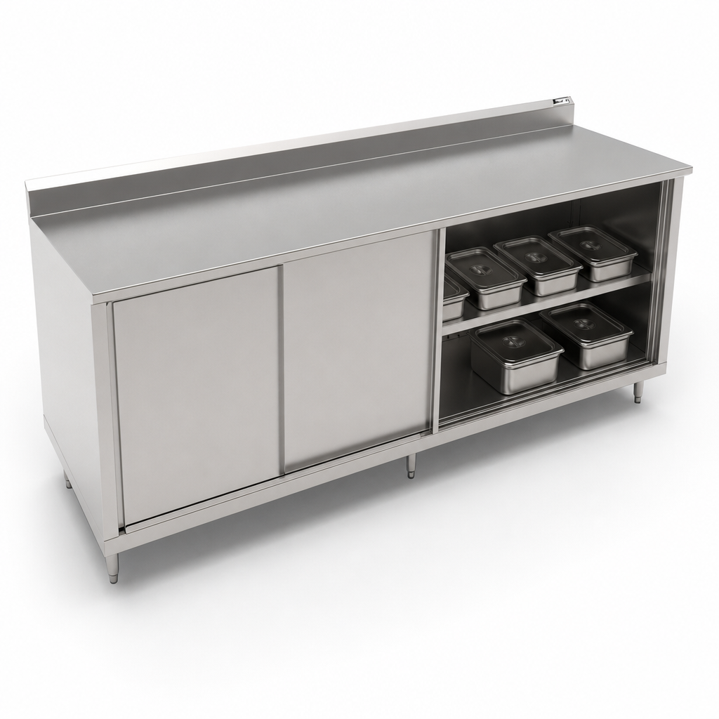 Sliding Door Cabinet Base