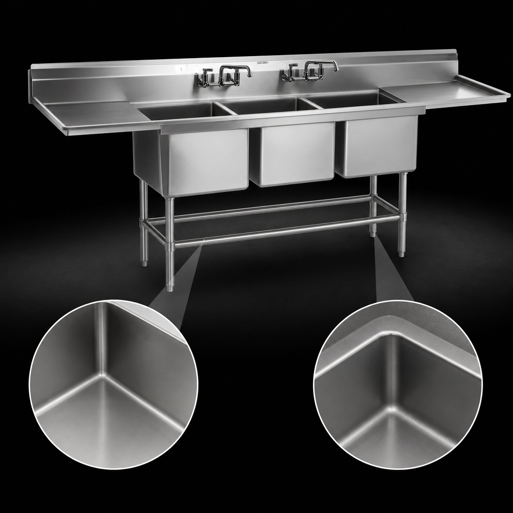 Coved Corner Compartments