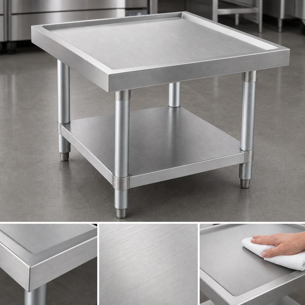 14-Gauge Type 300 Stainless Steel Top