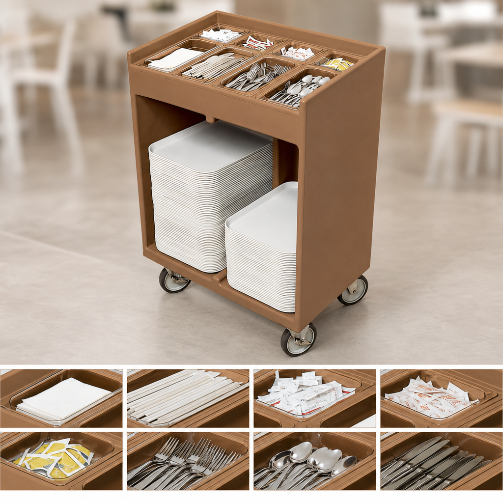 Eight Built-In Compartments