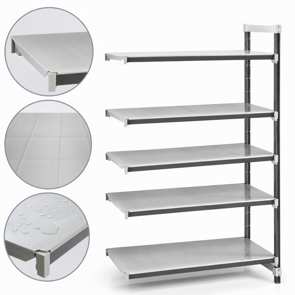 Solid Reinforced Shelf Plates