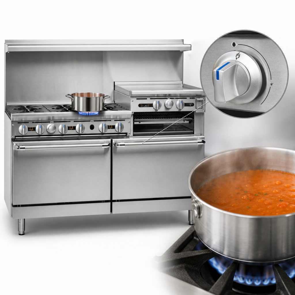 Low Simmer Feature