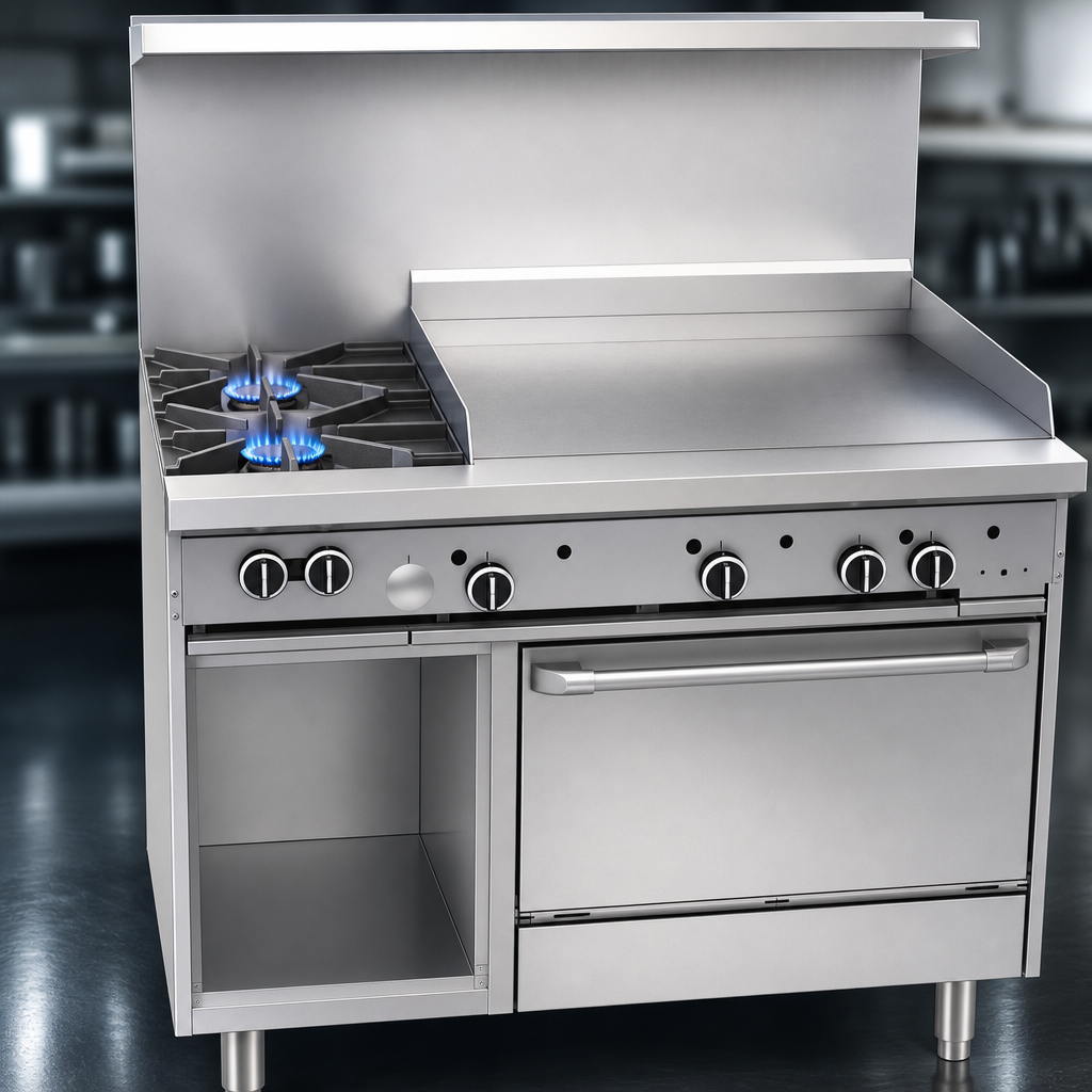 High-Output Open Burners