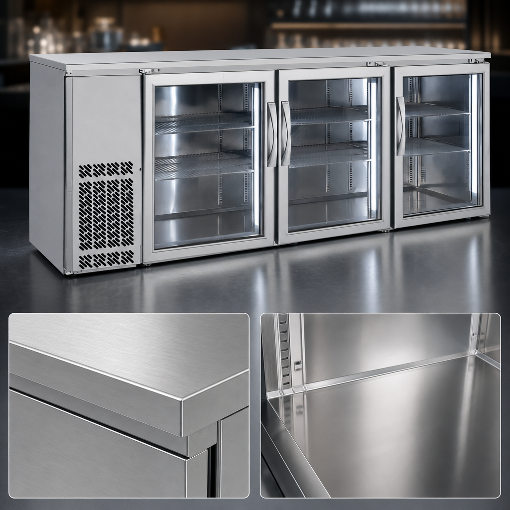 Heavy-Duty Stainless Steel Construction