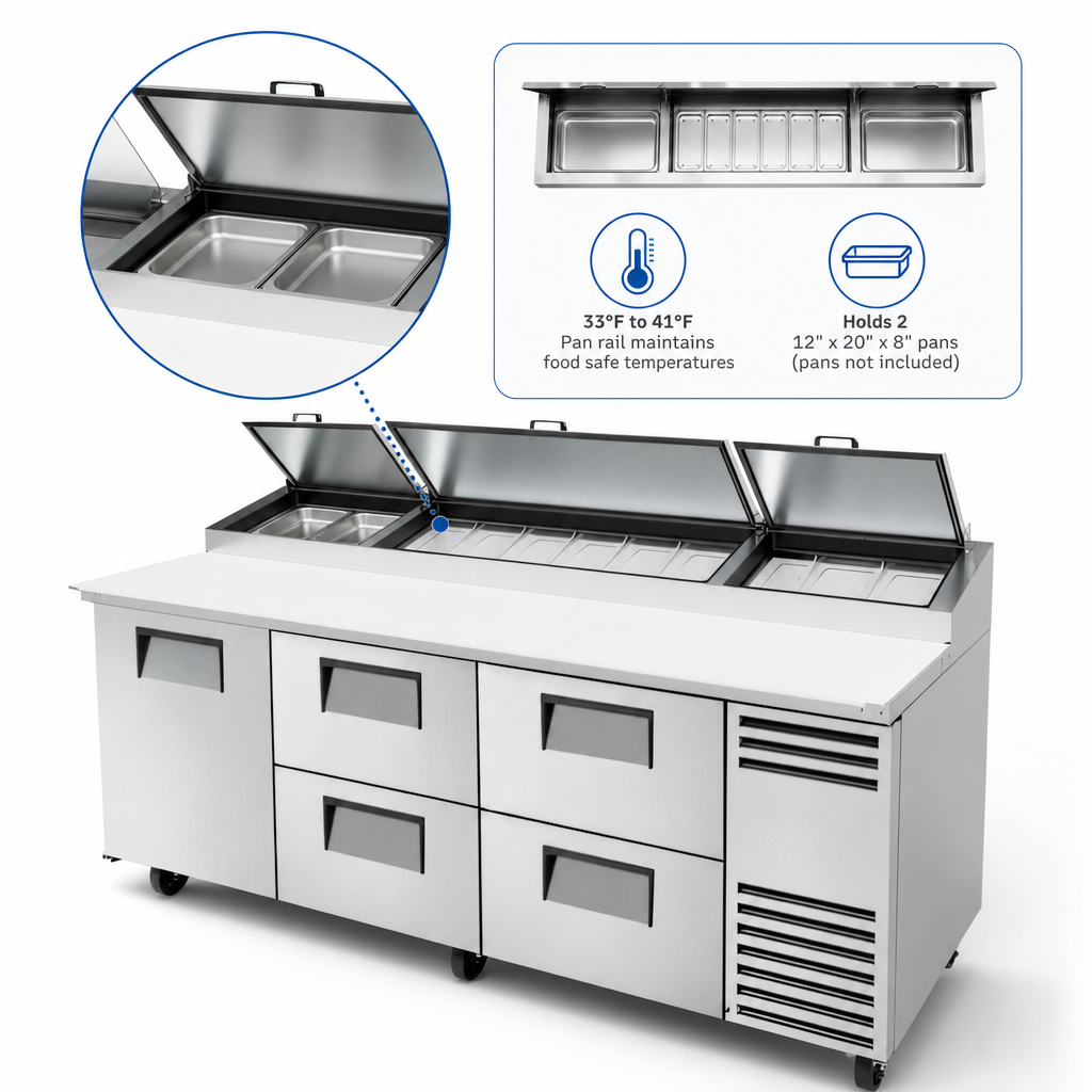 Refrigerated Pan Rail