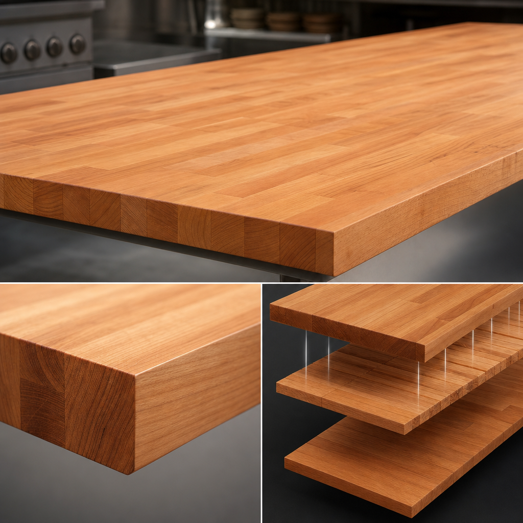 Blended Edge Grain Construction