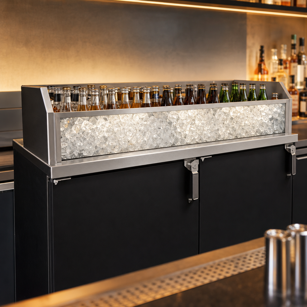 Back Bar Beverage Merchandising