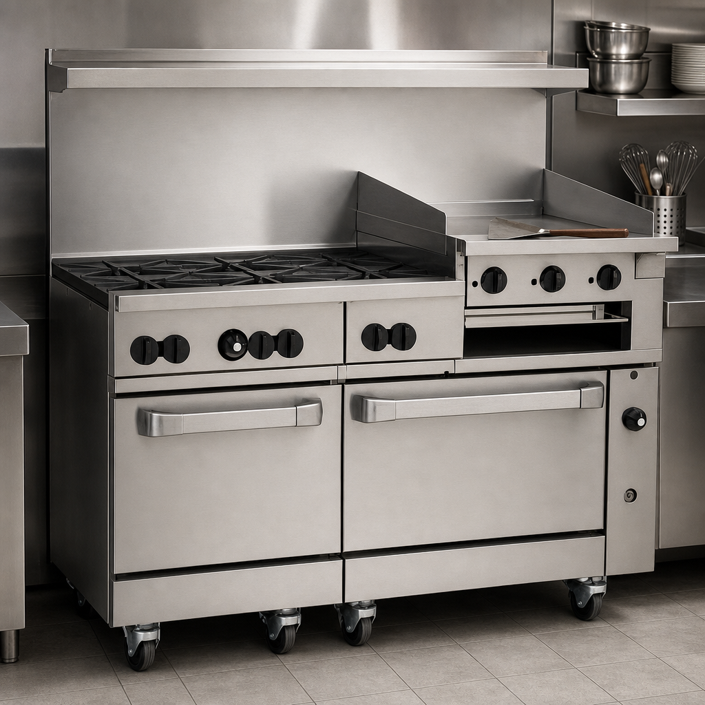 24-Inch Raised Griddle/Broiler