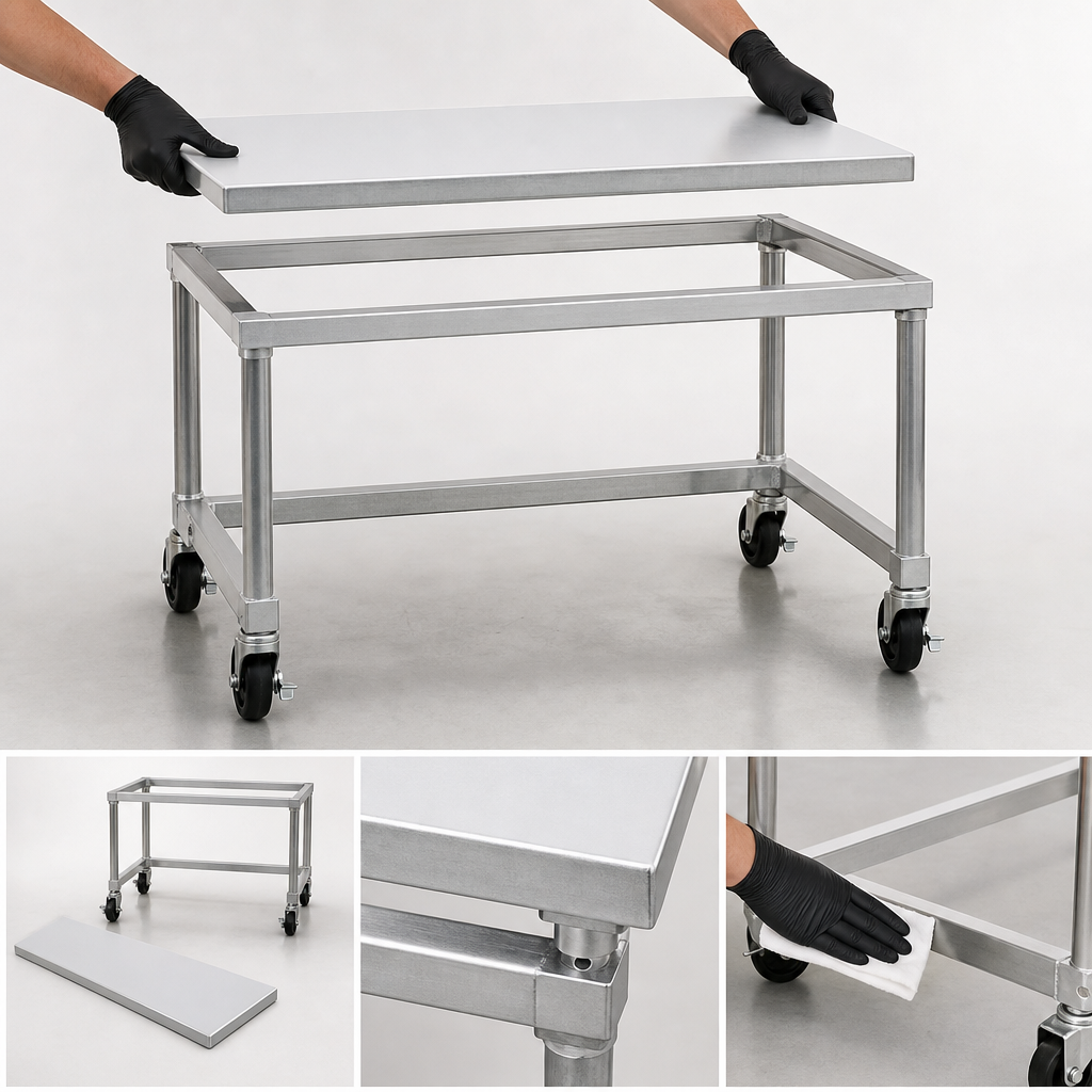 Removable 12-Gauge Aluminum Top