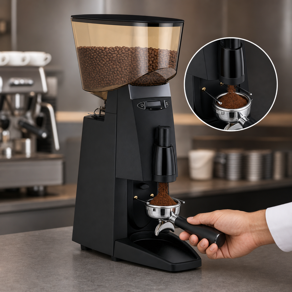 On-Demand Doserless Grinding