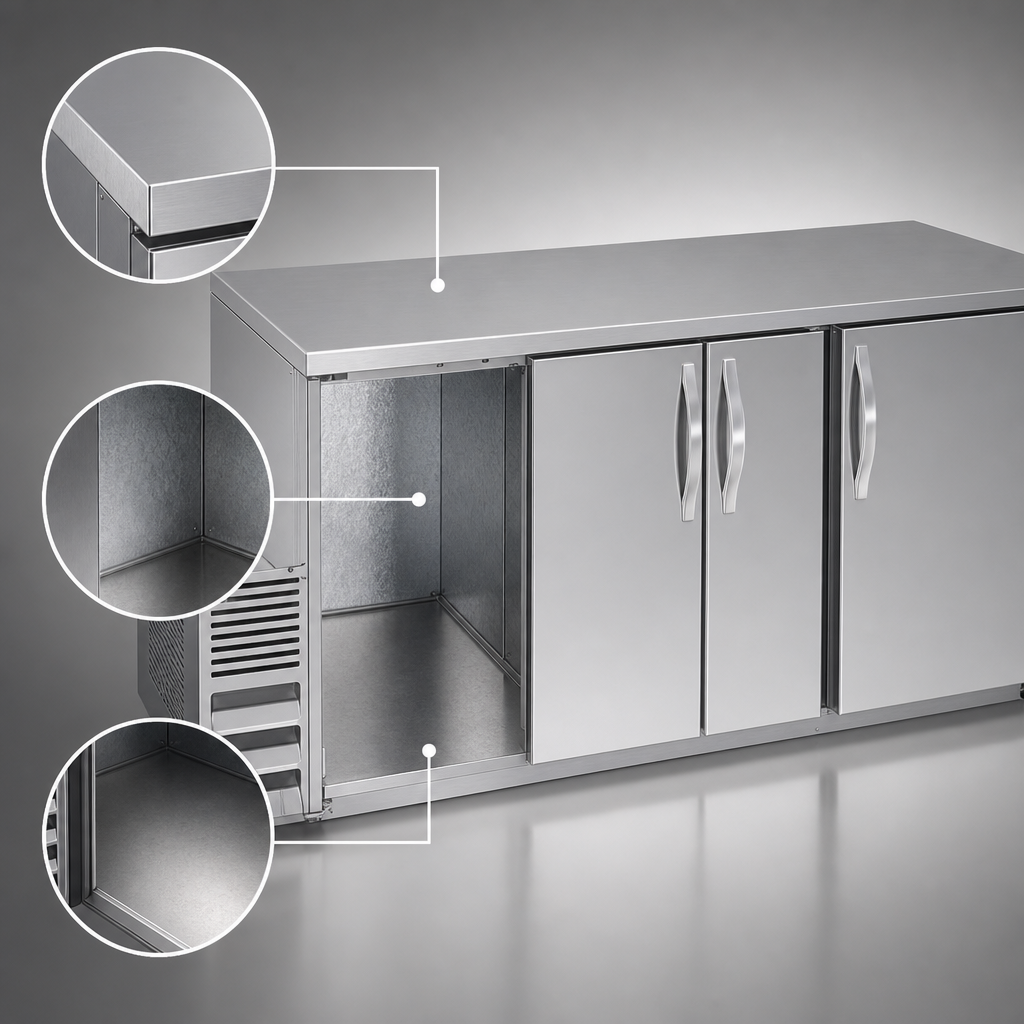 Stainless Steel Cabinet Construction