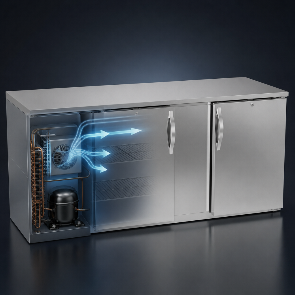 Self-Contained Left-Side Refrigeration