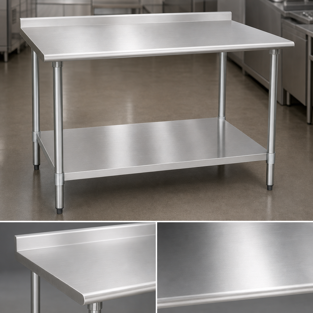 16 Gauge 300 Series Stainless Steel Top