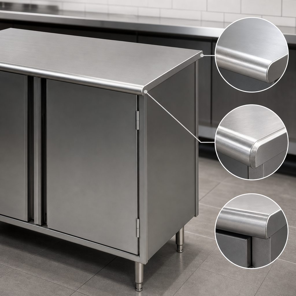 14-Gauge 304 Stainless Steel Top