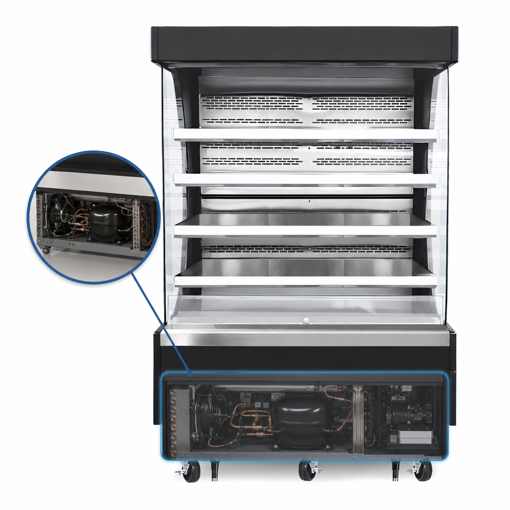 Bottom-Mount Self-Contained Refrigeration
