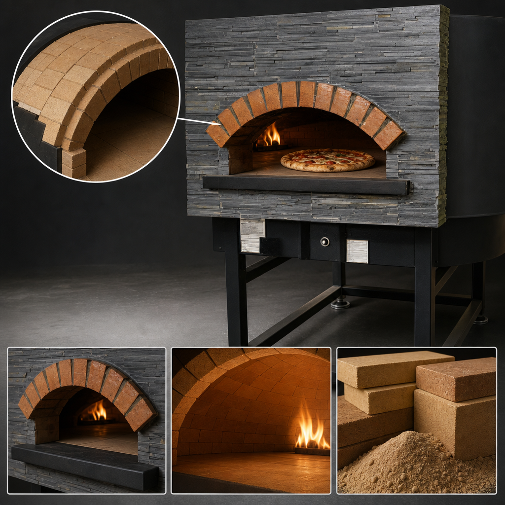 Handmade Firebrick Dome Construction