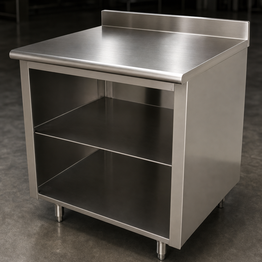 14-Gauge 304 Stainless Steel Top