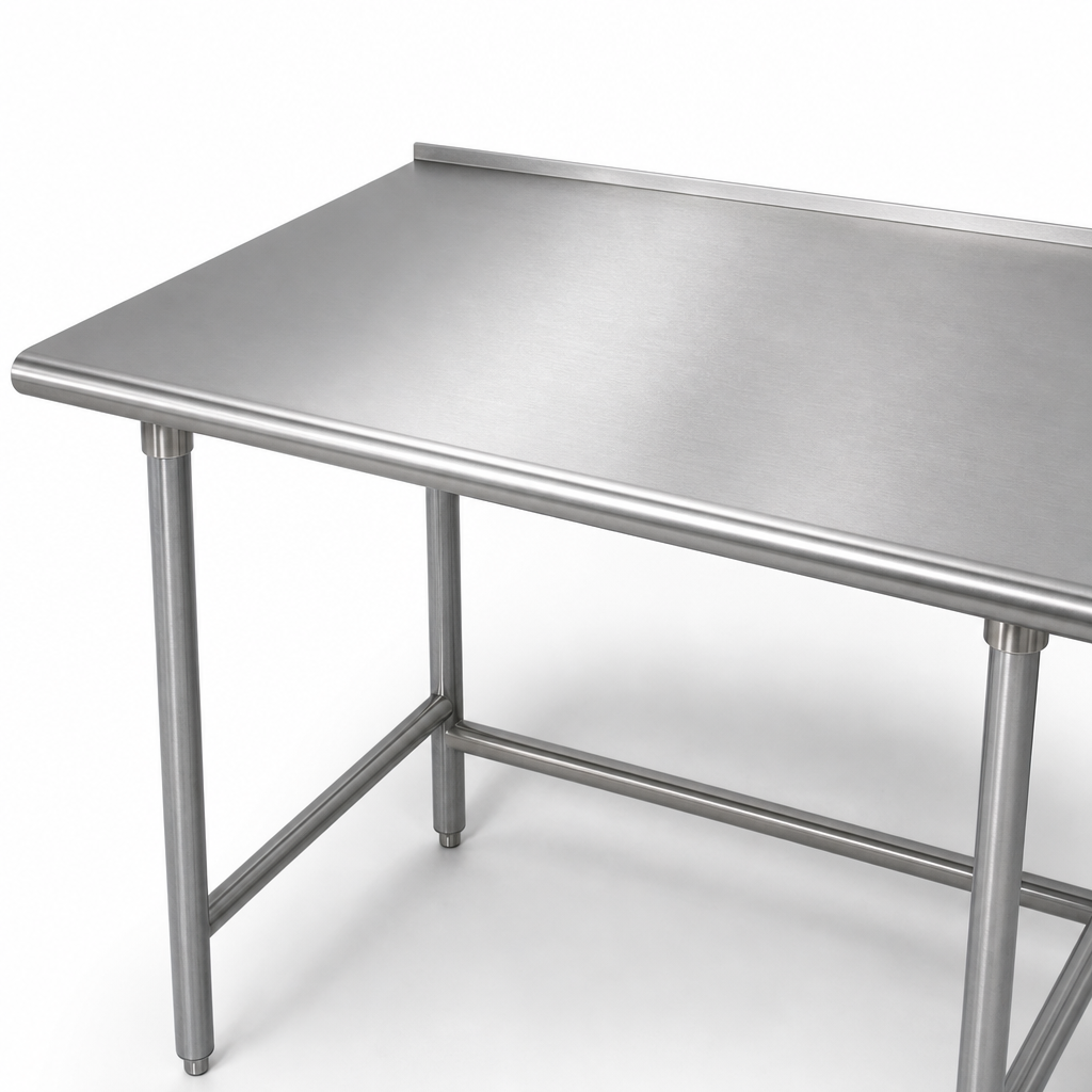 16-Gauge 304 Stainless Steel Top