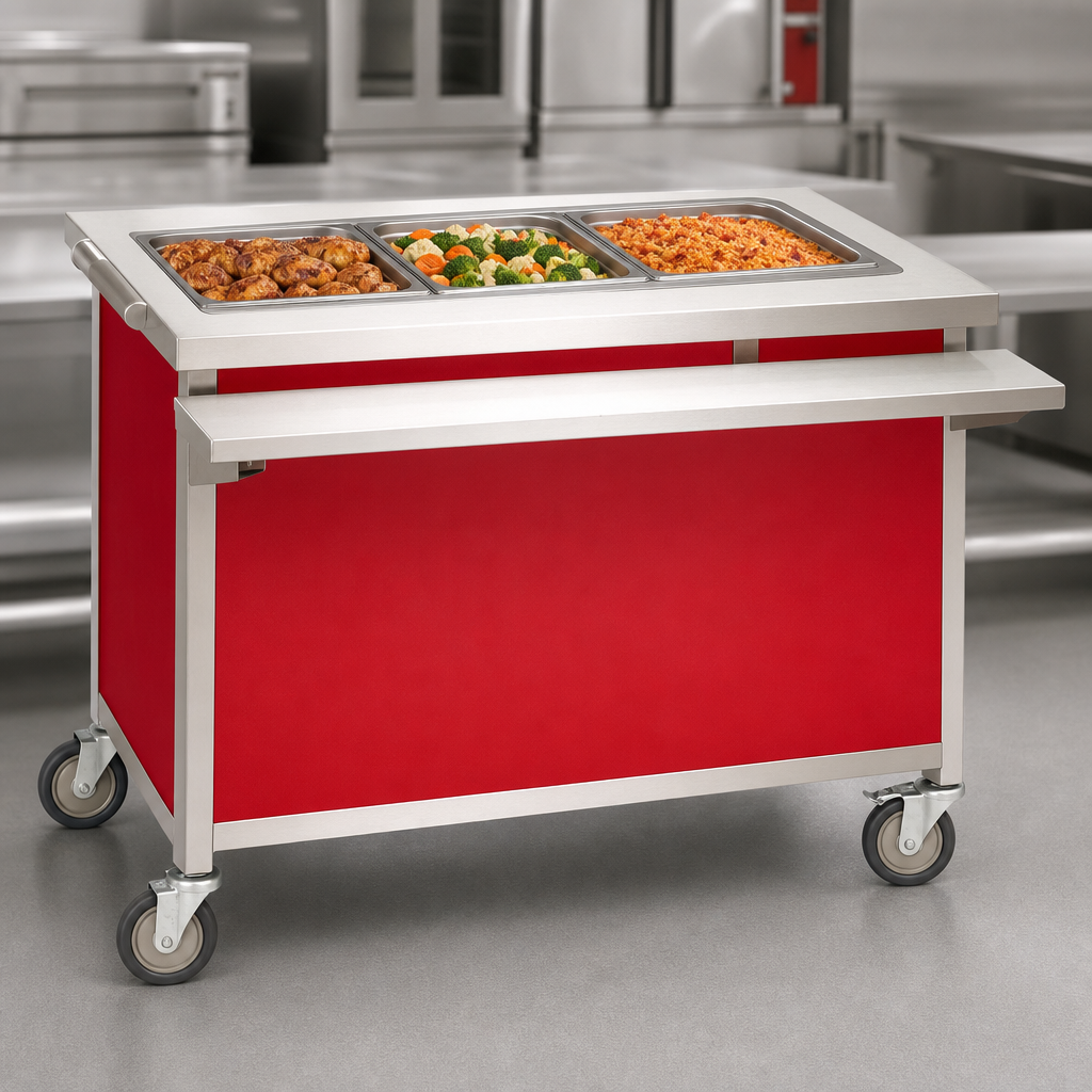 Recessed Heated Surface
