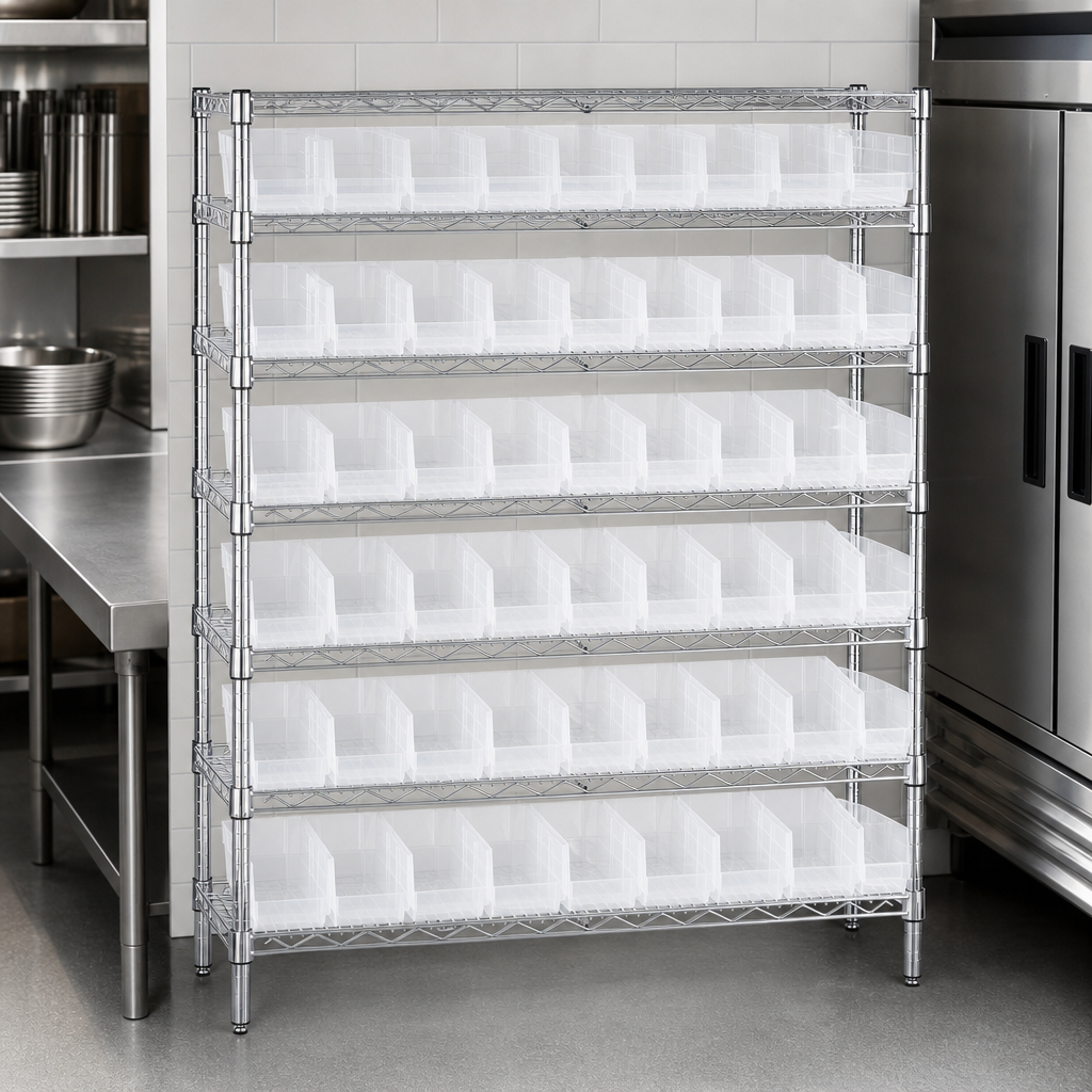 Six Wire Shelves