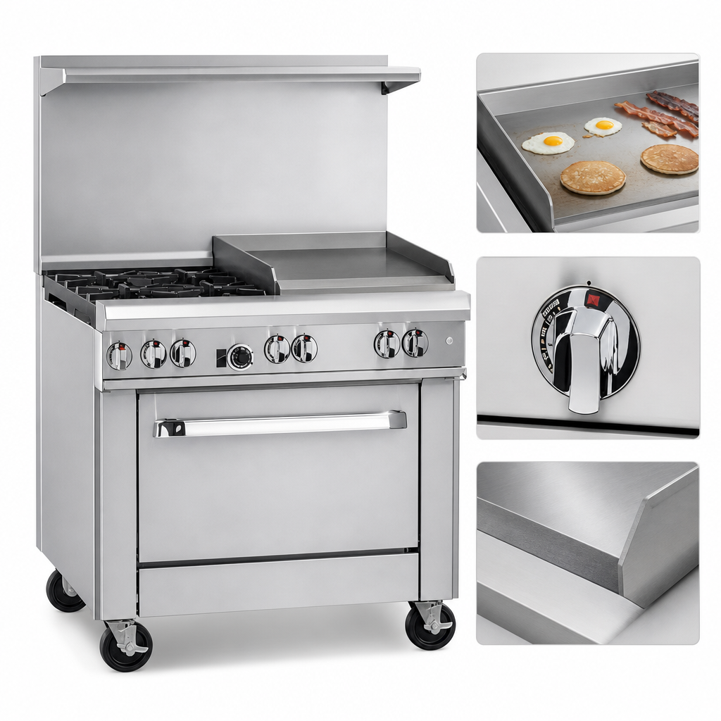 24-Inch Thermostatic Griddle